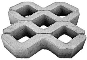 Products: DH Garden GP40408 Grass Paver 80mm