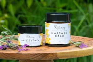Beeswax Balms: Relaxing massage balm