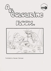 All About Bees: ABColouring Book - Hive World