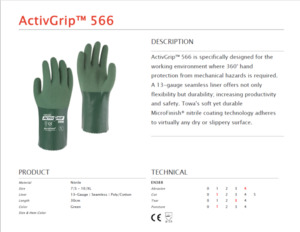 Bee Health: Nitrile Rubber Gloves - Hive World