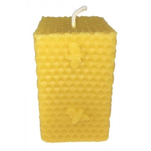 Square Honeycomb with Bees Candlemould - Hive World