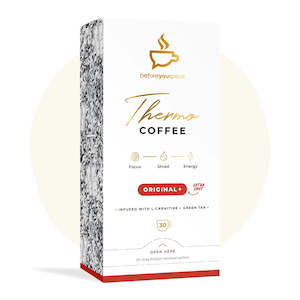 Frontpage: Thermo Coffee Original + Extra Shot - 30 Serve