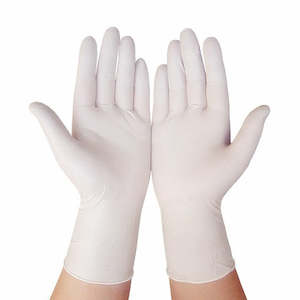 Kitchen Supplies: Latex Examination Glove 100PCS 一次性手套 100个/盒