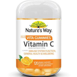 Natures Way: Nature's Way Adult Vita Gummies Vit C 120s