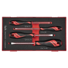 Teng 4pc Screwdriver Set Flat