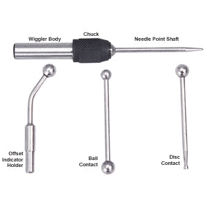 Automotive Speciality Tools Misc: Groz 5pc Wiggler / Centre Finder Set