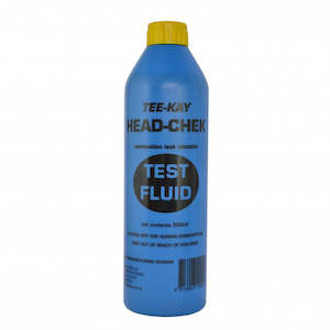 Electric Testing Inspection Voltage Testers: TEE-KAY HEAD CHECK TESTER FLUID 500ML