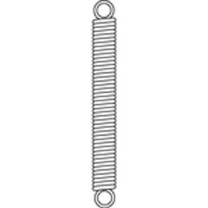 Champion 5-3/4(L) x 3/16in (O.D)x25G Accelerator Spring-10pk