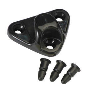 Fasteners Bulk Packs Auto Trim Fasteners: Champion Ford Tonneau Hooks W/Grommets Black - 50pk