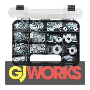 Fasteners Grab Kits: Champion GJ Grab Kit 740pc Flat Washers Metric & Imperial