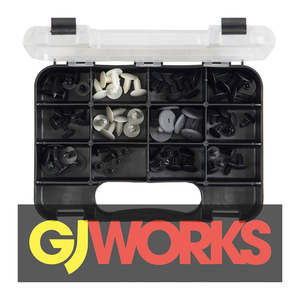 Fasteners Grab Kits: Champion GJ Grab Kit 72pc Plastic Xmas Tree Trim Clips