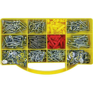Fasteners Grab Kits: Champion GJ Grab Kit 770pc Screws, Anchors & Washers Kit**