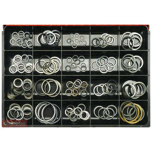 Fasteners Master Kits: Champion Master Kit 173pc Bonded Seal (Dowty) Washer Asst