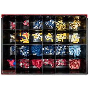 Fasteners Master Kits: Champion Master Kit 364pc Crimp-Type Wiring Terminal Asst