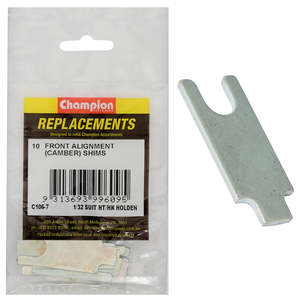 Champion 1/32in Wheel Alignment Shim-Suit HT/HK Holden-10pk