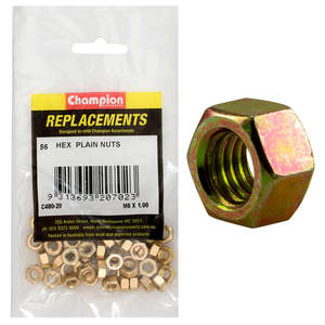 Champion M6 x 1.00 Hex Nut -56pk