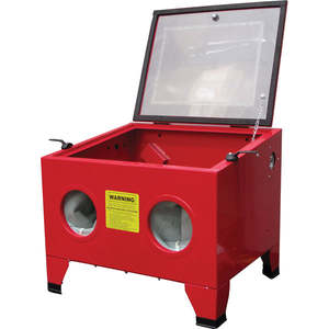 Workshop Equipment Sand Blasting: ProEquip Bench Top Sand Blasting Cabinet - Top Door