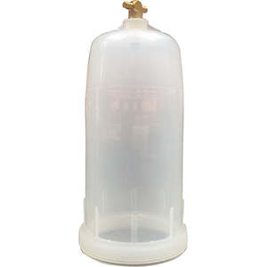 Lubrication Equipment Fuel Equipment: Groz Polypropylene Filter Bowl Only