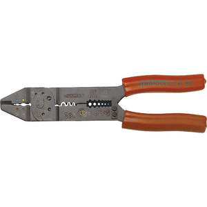 Handtools Service Tools Crimping Tools: Teng 9in Crimping / Wire Stripper (Red)