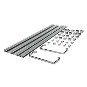 Teng 33Pc 450mm 4-Track Clip Rail Tray w/Clips