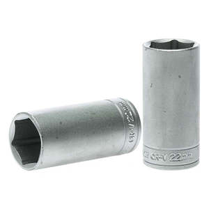 Handtools Socketry Deep Metric: Teng 3/8in Dr. Deep Socket 22mm