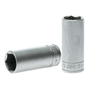 Handtools Socketry Deep Metric: Teng 3/8in Dr. Deep Socket 16mm