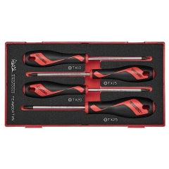 Drive Tools Accessories: Teng 4pc Screwdriver Set TX