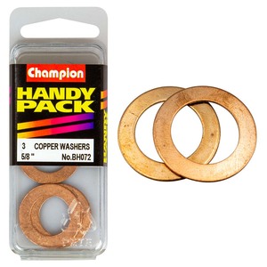 Fasteners Bulk Packs Washers Nylon: Champion 5/8in x 1 Copper Washer 20G
