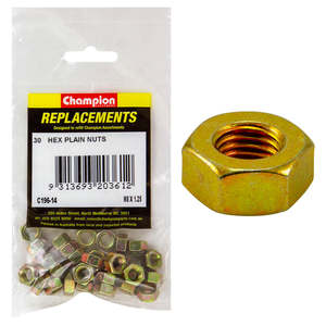 Champion M8 x 1.25 Hexagon Nut -30pk