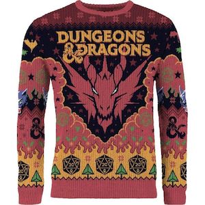 Dungeons & Dragons Christmas Jumper