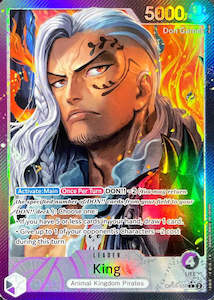 King Leader Card Alternate Art OP08-057