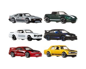 Toys Plush: Hot Wheels Streets of Japan Multipack Silver Series