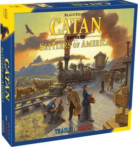 Board Games: Catan Histories Settlers of America Trails to Rails