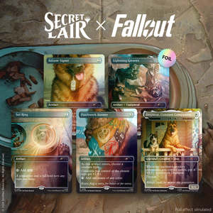 Just Added: Secret Lair x Fallout®: Greet the Dog Foil Edition