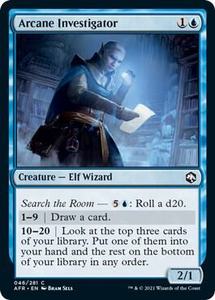 Magic The Gathering Singles: Magic the Gathering Arcane Investigator