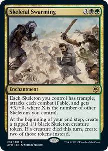 Magic The Gathering Singles: Magic the Gathering Skeletal Swarming