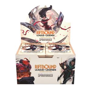 Riftbound League of Legends TCG Spiritforged Booster Display