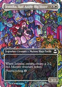 Jennika, Bad Apple Big Sister (Borderless) (TMT-203) - Teenage Mutant Ninja Turtles