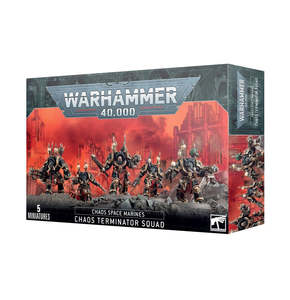 Just Added: Warhammer 40K 43-19 Chaos Space Marines - Terminators
