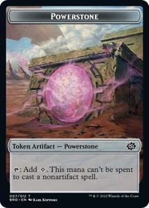 Magic the Gathering Powerstone token