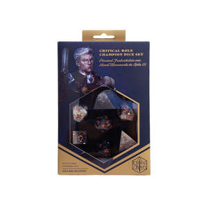 Dice Accessories: Darrington Press - Critical Role Champion Dice Set: Percival Fredrickstein Von Musel Klossowski