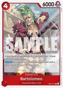 Bartolomeo [Adventure on Kami's Island] Rare