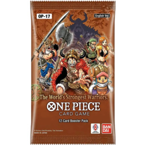One Piece Card Game OP-17: The World's Strongest Warriors Booster Pack NZ (Preorder)