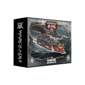 War Gaming: Warcradle DWA210012 Dystopian Wars: Gloriana Battlefleet Set