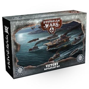 War Gaming: Warcradle DWA210006 Dystopian Wars: Victory Battlefleet Set
