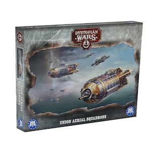 War Gaming: Warcradle DWA120012 Dystopian Wars: Union Aerial Squadrons