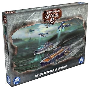 War Gaming: Warcradle DWA120004 Dystopian Wars: Union Support Squadrons