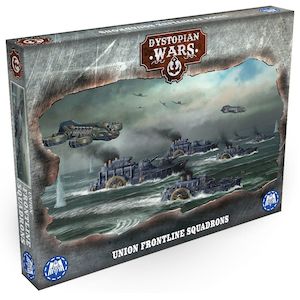War Gaming: Warcradle DWA120003 Dystopian Wars: Union Frontline Squadrons