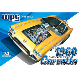 Cars: MPC 1002 1/25 60 Chevy Corvette 7in1