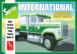 Trucks: AMT 1394 1/25 Intl Transtar 4300 Eagle